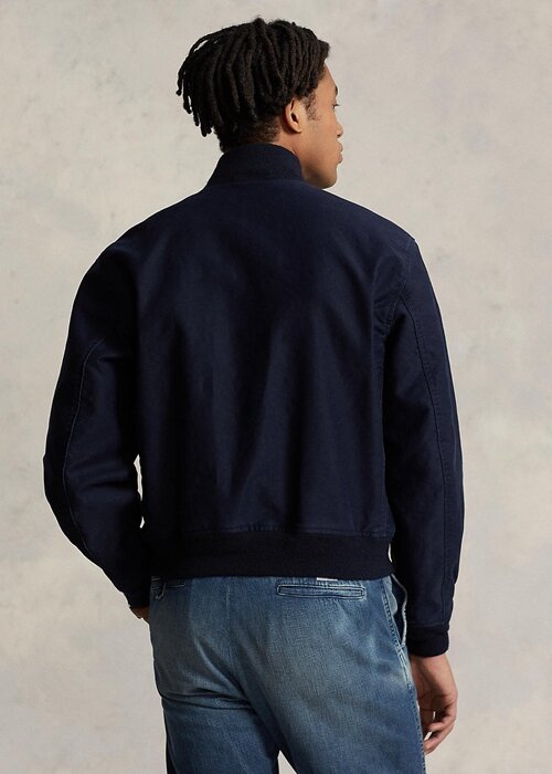 Navy Men’s Ralph Lauren Graphic Deck Jackets Navy Men’s Ralph Lauren Graphic Deck Jackets