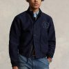 Navy Men’s Ralph Lauren Graphic Deck Jackets Navy Men’s Ralph Lauren Graphic Deck Jackets