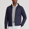 Navy Men’s Ralph Lauren Hybrid Mockneck Jackets Navy Men’s Ralph Lauren Hybrid Mockneck Jackets