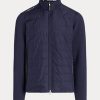Navy Men’s Ralph Lauren Hybrid Mockneck Jackets Navy Men’s Ralph Lauren Hybrid Mockneck Jackets