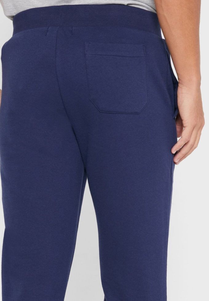 Navy Men’s Ralph Lauren Logo Cuffed Sweatpants