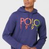Navy Men’s Ralph Lauren Logo Hoodie