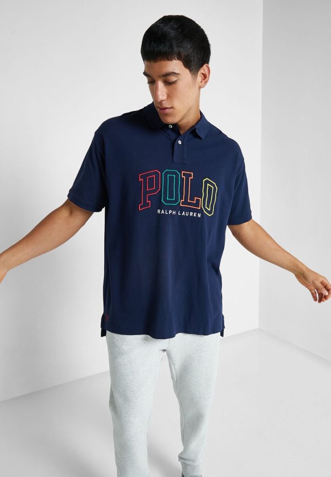 Navy Men’s Ralph Lauren Logo Polo Shirts Navy Men’s Ralph Lauren Logo Polo Shirts
