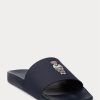 Navy Men’s Ralph Lauren Polo Bear Slippers Navy Men’s Ralph Lauren Polo Bear Slippers