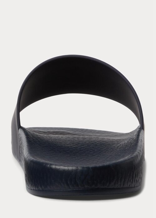 Navy Men’s Ralph Lauren Polo Bear Slippers Navy Men’s Ralph Lauren Polo Bear Slippers