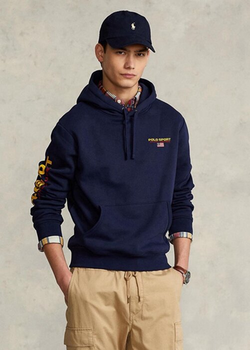 Navy Men’s Ralph Lauren Polo Sport Fleece Hoodie Navy Men’s Ralph Lauren Polo Sport Fleece Hoodie