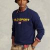 Navy Men’s Ralph Lauren Polo Sport Fleece Sweatshirt Navy Men’s Ralph Lauren Polo Sport Fleece Sweatshirt