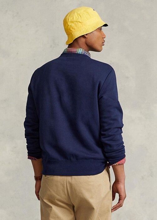 Navy Men’s Ralph Lauren Polo Sport Fleece Sweatshirt Navy Men’s Ralph Lauren Polo Sport Fleece Sweatshirt