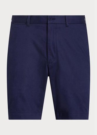 Navy Men’s Ralph Lauren Tailored Fit Stretch Twill  Shorts