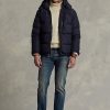 Navy Men’s Ralph Lauren Water-Repellent Down Jackets