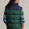 Navy Men’s Ralph Lauren Water-Repellent Down Western Vest