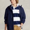 Navy Men’s Ralph Lauren Water-Repellent Hooded Jackets Navy Men’s Ralph Lauren Water-Repellent Hooded Jackets