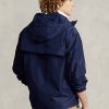 Navy Men’s Ralph Lauren Water-Repellent Hooded Jackets Navy Men’s Ralph Lauren Water-Repellent Hooded Jackets