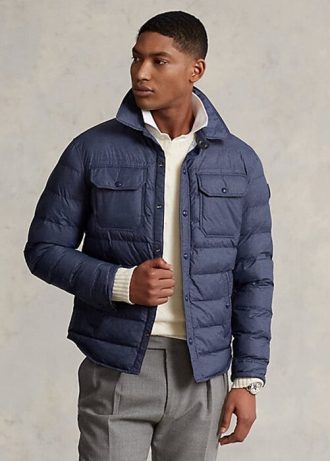Navy Men’s Ralph Lauren Water-Repellent Jackets