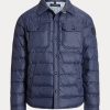 Navy Men’s Ralph Lauren Water-Repellent Jackets Navy Men’s Ralph Lauren Water-Repellent Jackets