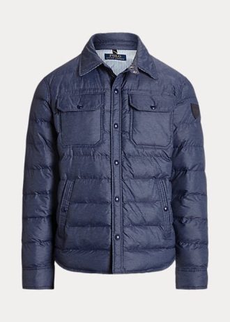 Navy Men’s Ralph Lauren Water-Repellent Jackets