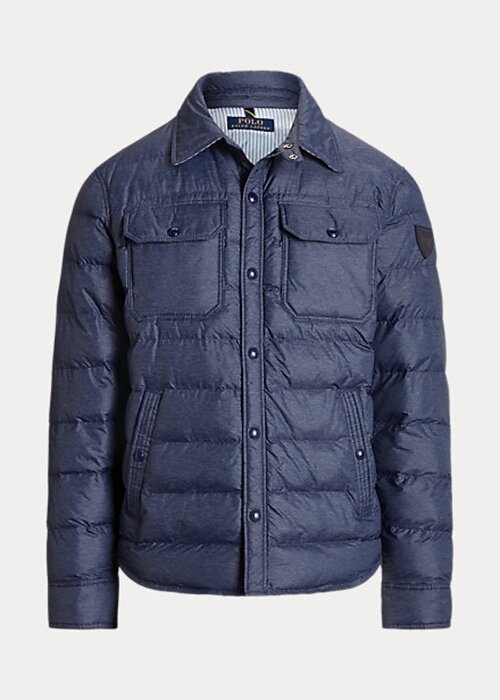 Navy Men’s Ralph Lauren Water-Repellent Jackets Navy Men’s Ralph Lauren Water-Repellent Jackets