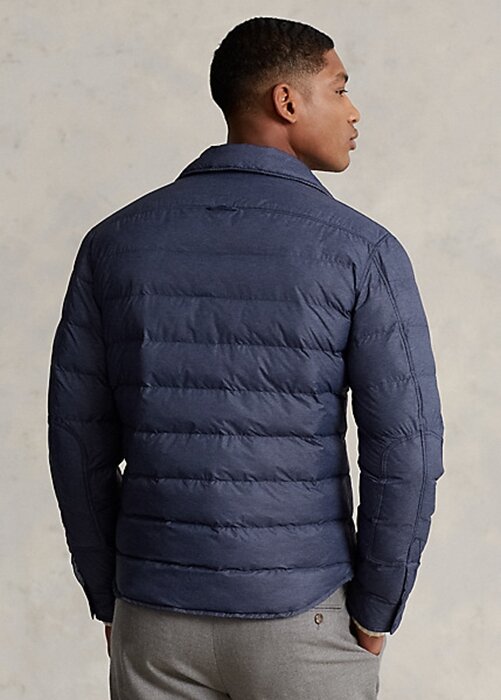 Navy Men’s Ralph Lauren Water-Repellent Jackets Navy Men’s Ralph Lauren Water-Repellent Jackets