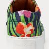 Navy Multicolor Men’s Ralph Lauren Severn Floral Linen Sneakers Navy Multicolor Men’s Ralph Lauren Severn Floral Linen Sneakers