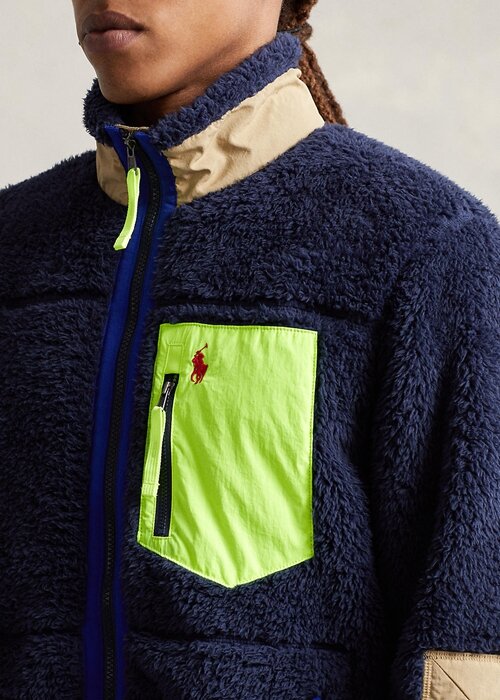 Navy Multicolor Men’s Ralph Lauren Wind-blocking Hybrid Jackets Navy Multicolor Men’s Ralph Lauren Wind-blocking Hybrid Jackets