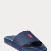 Navy / Red Men’s Ralph Lauren Signature Pony Slippers