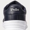 Navy / White Men’s Ralph Lauren Heritage Court II Leather Sneakers Navy / White Men’s Ralph Lauren Heritage Court II Leather Sneakers
