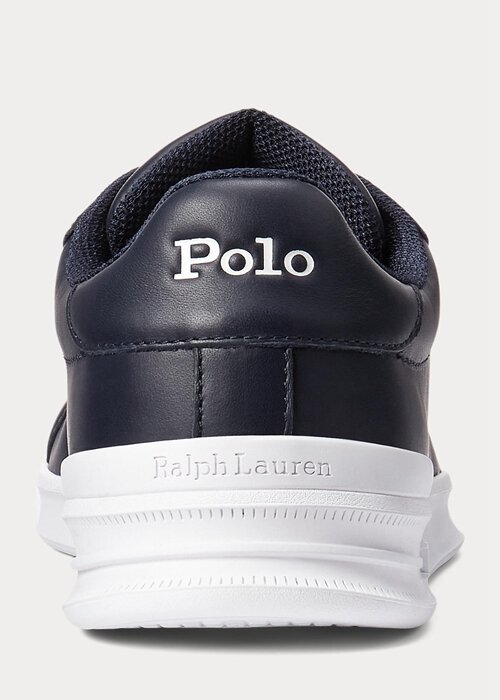 Navy / White Men’s Ralph Lauren Heritage Court II Leather Sneakers Navy / White Men’s Ralph Lauren Heritage Court II Leather Sneakers