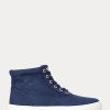 Navy Women’s Ralph Lauren Bryn High-Top Sneakers Navy Women’s Ralph Lauren Bryn High-Top Sneakers