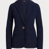 Navy Women’s Ralph Lauren Cotton-Blend Blazers