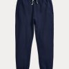 Navy Women’s Ralph Lauren Fleece Sweatpants