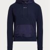 Navy Women’s Ralph Lauren GolfLogo Hybrid Jersey  Hoodie