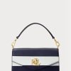 Navy Women’s Ralph Lauren Leather Small Tayler Crossbody Bags