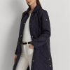 Navy Women’s Ralph Lauren Long Quilted Jackets Navy Women’s Ralph Lauren Long Quilted Jackets