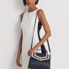 Navy Women’s Ralph Lauren Nappa Leather Medium Farrah Satchel Bags Navy Women’s Ralph Lauren Nappa Leather Medium Farrah Satchel Bags