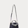 Navy Women’s Ralph Lauren Nappa Leather Medium Farrah Satchel Bags Navy Women’s Ralph Lauren Nappa Leather Medium Farrah Satchel Bags