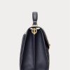 Navy Women’s Ralph Lauren Nappa Leather Medium Farrah Satchel Bags Navy Women’s Ralph Lauren Nappa Leather Medium Farrah Satchel Bags