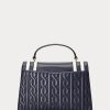 Navy Women’s Ralph Lauren Nappa Leather Medium Farrah Satchel Bags Navy Women’s Ralph Lauren Nappa Leather Medium Farrah Satchel Bags