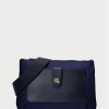 Navy Women’s Ralph Lauren Oxford Medium Jamey Crossbody Bags