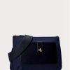 Navy Women’s Ralph Lauren Oxford Medium Jamey Crossbody Bags