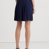Navy Women’s Ralph Lauren Pleated Georgette Skirts Navy Women’s Ralph Lauren Pleated Georgette Skirts