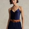 Navy Women’s Ralph Lauren Silk Camisole Tops