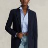 Navy Women’s Ralph Lauren Stretch Two-Button Blazers