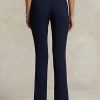 Navy Women’s Ralph Lauren Stretch-Wool Blend Twill Leggings