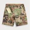 Olive Men’s Ralph Lauren Camo Ripstop Cargo Shorts Olive Men’s Ralph Lauren Camo Ripstop Cargo Shorts