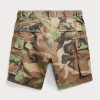 Olive Men’s Ralph Lauren Camo Ripstop Cargo Shorts Olive Men’s Ralph Lauren Camo Ripstop Cargo Shorts