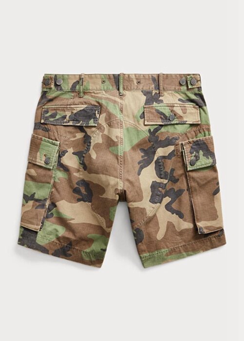 Olive Men’s Ralph Lauren Camo Ripstop Cargo Shorts Olive Men’s Ralph Lauren Camo Ripstop Cargo Shorts