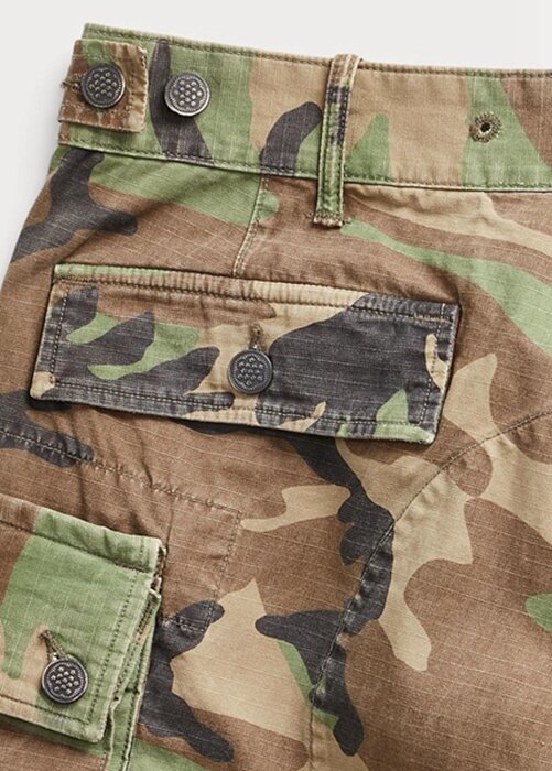 Olive Men’s Ralph Lauren Camo Ripstop Cargo Shorts Olive Men’s Ralph Lauren Camo Ripstop Cargo Shorts
