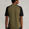 Olive Men’s Ralph Lauren Custom Slim Fit Performance Jersey T Shirts