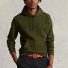 Olive Men’s Ralph Lauren Double-knit   Hoodie