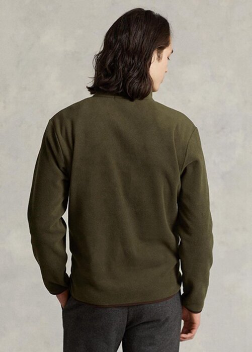 Olive Men’s Ralph Lauren Polo Bear Brushed Fleece Pullover Sweatshirt Olive Men’s Ralph Lauren Polo Bear Brushed Fleece Pullover Sweatshirt